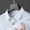 Jacquard POLO Shirt Fashion Casual Wrinkle Resistant Comfortable Top