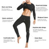 Men's Thermal Underwear Set Winter Clothes Thermal Shirt Tights Round Neck Thin Slim Fit Long Sleeve T-shirt Long Johns Suit