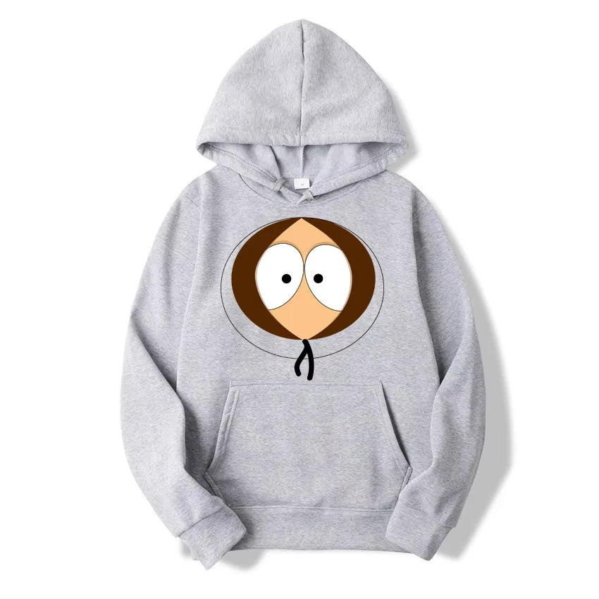 Kenny McComic's new unisex casual sports hoodie for couples, fashionable hoodie for autumn and winter