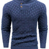 Men's Sweater Knit Pullover Fashionable Polo/Turtle Neck Slimming Smooths Your Silhouette Winter Casual Thick Thin