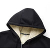 Lamb Fleece Thick Coat Cardigan Hooded