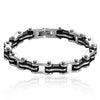 Punk Rock Biker 316L Stainless Steel Mens Bracelet Fashion Jewelry Bike Bicycle Chain Jewellery Pulsera Hombre Acero Inoxidable