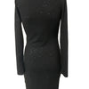 Fashion Women's Dress Elegant Fashion Solid V Neck Long Sleeve Mini Wrap Bodycon Folds Sexy Party Dresses For Women Vestidos