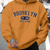 Brooklyn Est 1998 New York Printing Men Hoodies Harajuku Crewneck Hoodie Fashion Oversize Hoody Autumn Comfortable Tracksuit