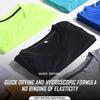 Black Compression Men T-shirts workout Sports Running T-shirt Short Sleeve Quick Dry Tshirt Fitness Exercise Gym Clothing