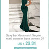 Sexy backless black mini sequin summer Dress women elegant bodycon club birthday party dress long sleeve evening dresses vestido