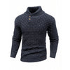 Men's Sweater Knit Pullover Fashionable Polo/Turtle Neck Slimming Smooths Your Silhouette Winter Casual Thick Thin