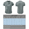 Casual High Quality Summer Short Sleeve Henry Neck Mens T Shirts Fashion Basic T-shirt Male