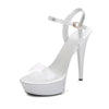 Heels women's 13cm Platform Pole Dancing Catwalk Large Size Women's Summer New Nightclub Super High