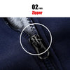 Winter Hoodie Thick Warm Jacket Men's Hoodies Patchwork Warm Sweatshirt Casual Camouflage Zipper Jackets Long Sleeve Streetwear