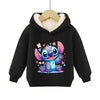 Lilo & Stitch Child Hoodies Hoodies Sweatshirts Long Sleeves Cute Cartoon Printing Fashion Casual Boys and Girls Christmas Gifts