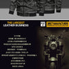 Retro Moto Pu Leather Jacket Large Size Loose Multi-pocket Men Leather Racing Jacket Off-road Jacket Denim Mesh Racing Suit 6XL