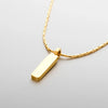 Men's stainless steel jewelry golden pendant Cuban chain necklace waterproof and non fading quality jewelry sold directly