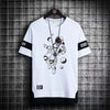 New Men's T Shirts Japan Fashion Summer Streetwear Print T Shirt Casual Men Clothing Harajuku Short Sleeve Tops Tees Men