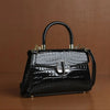 Handbag Leather women's bag Crocodile patterned real cowhide totebag fashion ladies handbags famous brand Women's bags