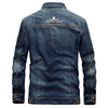 Men's Spring Fashion Denim Jacket Jeans Jacket Top Quality Brand Male Winter Bomber Outwear Coats Plus Size 4XL