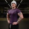 new Fitness Gym T Shirt Men Quick Dry Running Compression Sport Shirt Male Workout Sport Short Sleeve Summer T-shirt