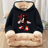 Sonics Winter Children Casual Hoodies Anime Cute Top Kids Thicken Long Sleeve Pullover Boy Cartoon Hooded Clothes Xmas Gift 2025