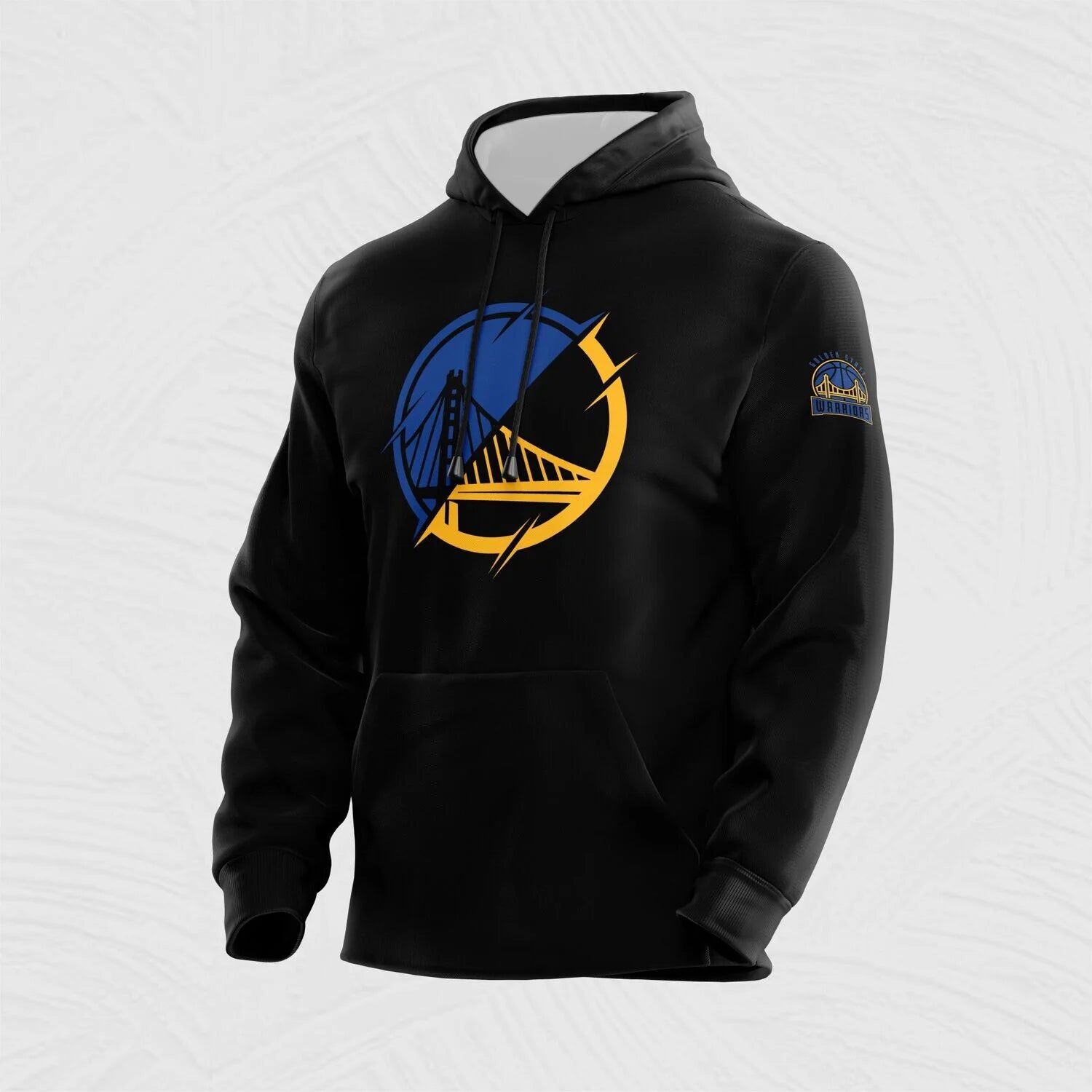 Golden State Half Hoodies Men's 3D Printed Hoodie Men Basketball Hoodie Basketball Clothes Spring Autumn Winter Coat Unisex