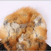 MAOMAOKONG 2023 Red Fox Fur Liner Parkas Real Fur Collar Coat Thick Warm Female Inner Fur Luxury Jacket Woman