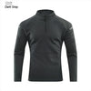 Karentea Running Long Sleeve T-shirt Reflective Men Sportswear Breathable Black Coat Gym Jogging Male Fitness Spring Clothing