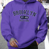 Brooklyn Est 1998 New York Printing Men Hoodies Harajuku Crewneck Hoodie Fashion Oversize Hoody Autumn Comfortable Tracksuit