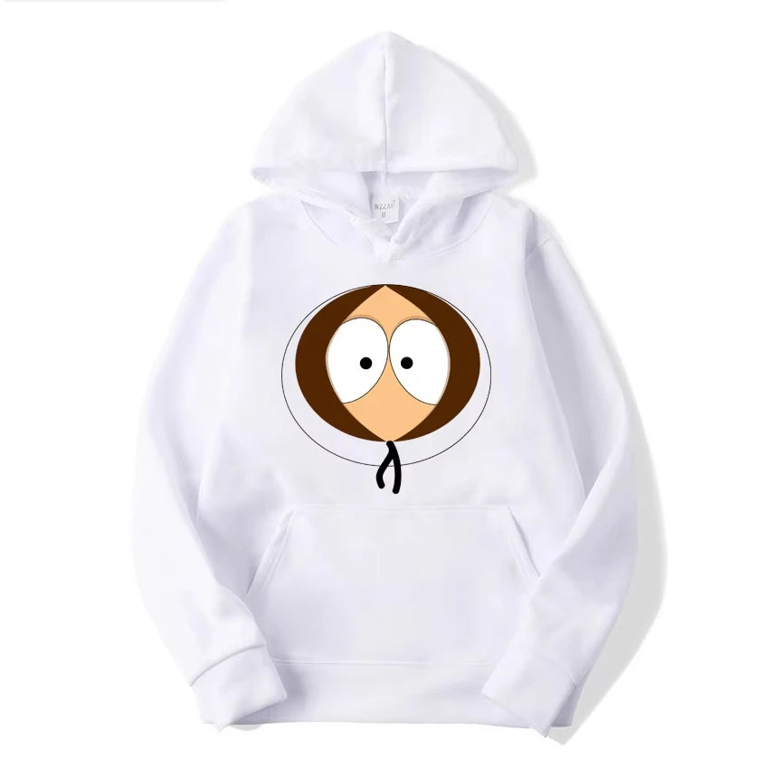 Kenny McComic's new unisex casual sports hoodie for couples, fashionable hoodie for autumn and winter