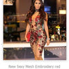 Sexy vintage black mini sequin summer dress women bodycon club birthday party dress elegant long sleeve evening dresses vestidos