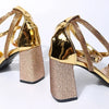 New Summer Party Dress Shoes Women Rhinestone Heel Sandals Sexy Transparent High Heels Sandals Female Ladies Pumps Plus Size 44