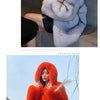 Hot selling Fashion Winter New Real Fox Fur Coat Women Hooded Natural Silver Red Fox Fur Jacket Female Thick Warm Outerwear