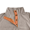 stand-up collar long-sleeved corduroy spot