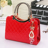 new Luxury simple shells leather handbag Famous brands designer female tide knitting shoulder bag women Messenger bag