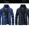 Men's Spring Fashion Denim Jacket Jeans Jacket Top Quality Brand Male Winter Bomber Outwear Coats Plus Size 4XL