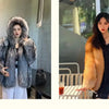 Hot selling Fashion Winter New Real Fox Fur Coat Women Hooded Natural Silver Red Fox Fur Jacket Female Thick Warm Outerwear