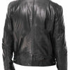 Mens Motorcycle Leather Jacket Slim Fit Short-Coat Lapel PU Jackets Autumn New Zipper Stand Windproof Leather Coat Mens Clothing