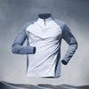 Mens Sports T-Shirt Sportswear Long Sleeve Running Gym Clothing Fitness Golf Rashguard Quick Dry Compression Shirt