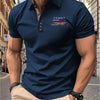 Fashion Men's Polo Shirt Summer Simple Versatile Street Clothing Business Loose Leisure Breathable Lapel Short sleeve Men's Top