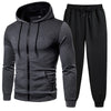 Mens Tracksuits Men's Clothing Men Sets Hoodie Set Zipper Sweatshirt Casual Sport Sweatpants Man Sweat Suit Set Running