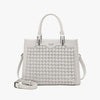 Leather Woven Women's Bag, light luxury Handbag, High-Quality Shoulder Bag, Crossbody Bag, Fashionable Women's Bag Trend