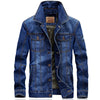 Men's Spring Fashion Denim Jacket Jeans Jacket Top Quality Brand Male Winter Bomber Outwear Coats Plus Size 4XL