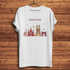 Europe city London Moscow Berlin Paris roma barcelona landmark Funny T Shirt Men Women Casual Tee Homme Unisex Tshirt No-sticker