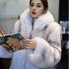 Hot selling Fashion Winter New Real Fox Fur Coat Women Hooded Natural Silver Red Fox Fur Jacket Female Thick Warm Outerwear