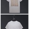 Casual Short Sleeve T Shirts Men Summer Clothes Chinese Characters Rhinestones Fashion Streetwear O Neck Cool Cotton T-shirts