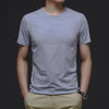 Men T Shirts.100% Cotton,Short Sleeve.Crew Neck,Regular Fit Plain Top Tees,Black Navy White Gray