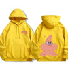 New Pattern Spongebob Cartoon Anime Printing Men's and Women's Hoodies Autumn and Winter Fashionable Couple's Clothing Hoodie