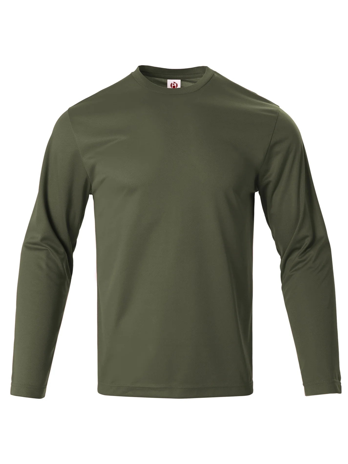 Men's Casual Plain T-shirt Men's Long-Sleeved Fashion Fitness Long-Sleeved T-shirt Men's Blouse