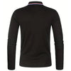 Men's Spring and Autumn Casual Breathable Comfortable Polo Shirt Hot Selling Fashion Men's Business Long Sleeve T-Shirt