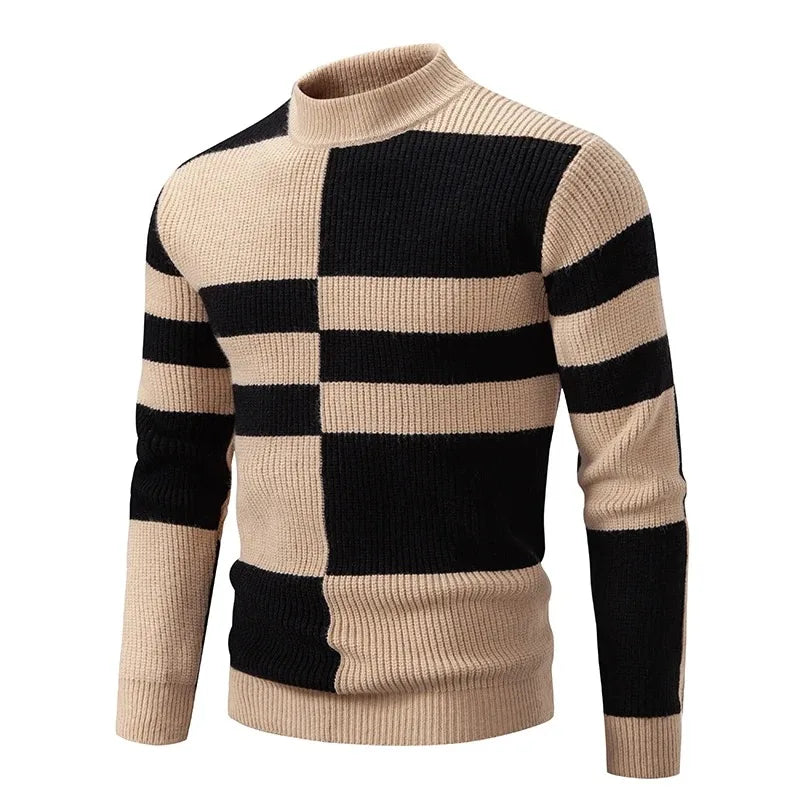 Knitted with Sheep Fleece Sweaters Fashion Pullover