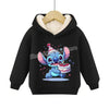 Lilo & Stitch Child Hoodies Hoodies Sweatshirts Long Sleeves Cute Cartoon Printing Fashion Casual Boys and Girls Christmas Gifts