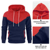 New Patchwork Hoodies Men Fashion Hooded Sweatshirts Spring Autumn Comfortable Streetwear Pullover Casual Male Sportswear